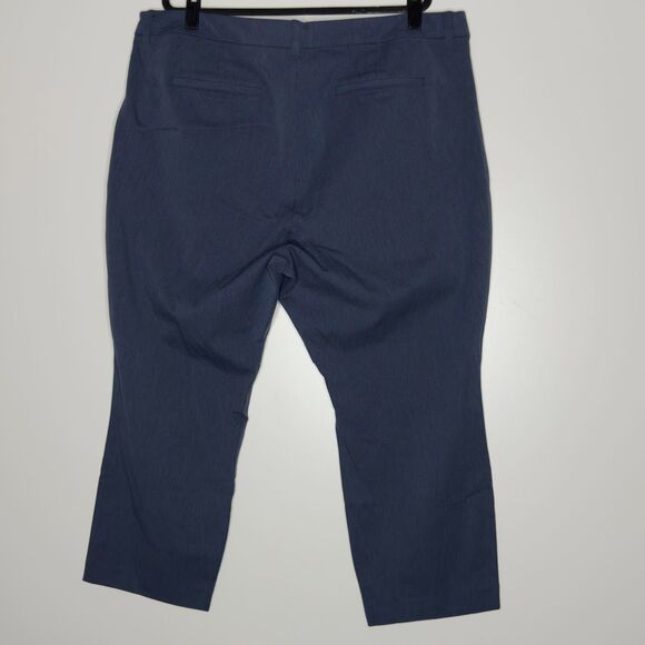New Old Navy High-Waisted Pixie Straight Ankle Pants Women's Plus Size 24 - Picture 8 of 9